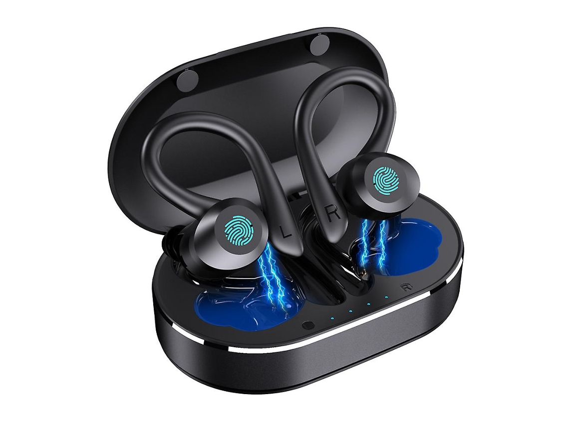 Auriculares Bluetooth True Wireless Earbuds 5.1 Noise Cancelling Workout Earphones With Charging Case