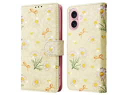 Capa Para Iphone 16 Com Bloqueio Rfid E Carteira, Design Laqueado, Capa Para Celular