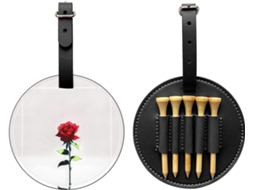 Bolsa para Tees de Golfe rosa vibrante | S/MARCA