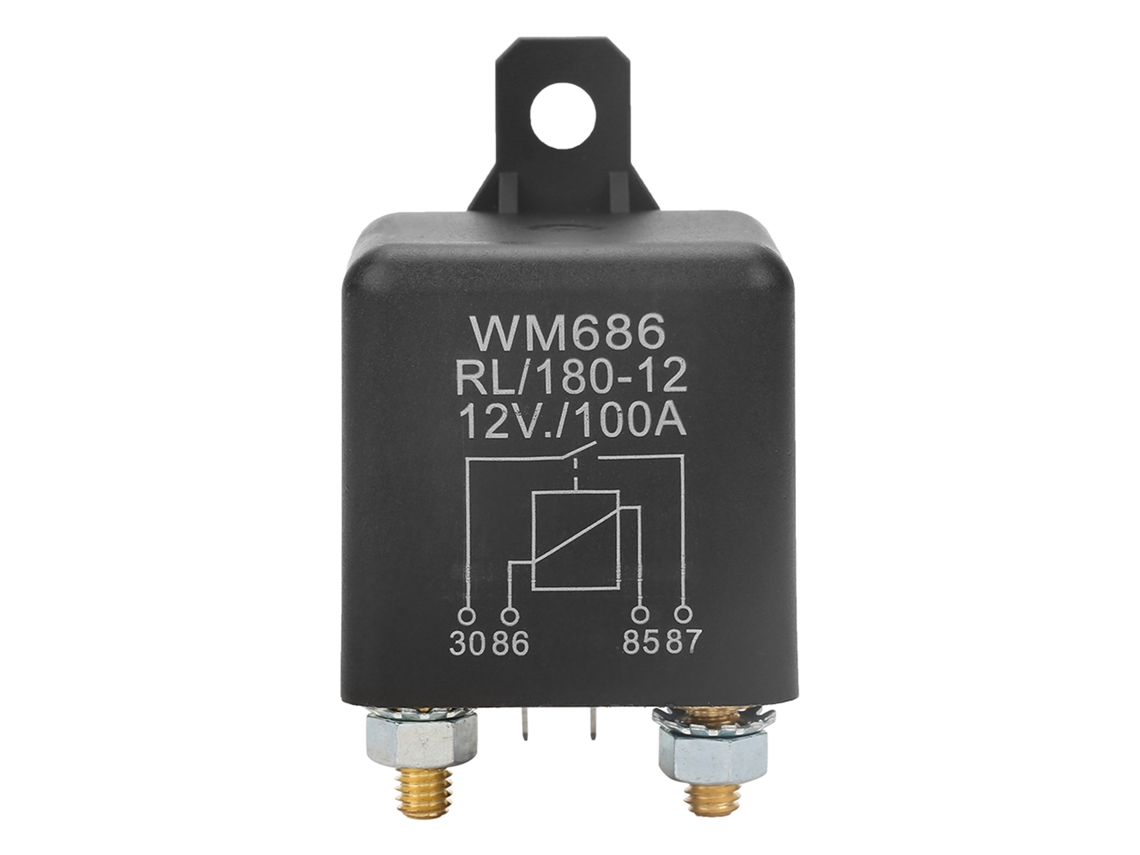 Yuru relé de Partida para Carro 100a Normalmente Aberto Controle Bateria On/off 12v Dc Wm686