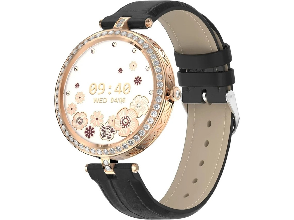 Smartwatch para Mulheres Fazer Chamadas Smartwatch Ladies Fitness Watch Saúde Feminina Frequência Cardíaca Sono Oxigénio no Sangue Monitor Yizhood