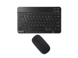 Combinação De Teclado E Mouse Para Ipad, Teclado Sem Fio Bluetooth Everley891