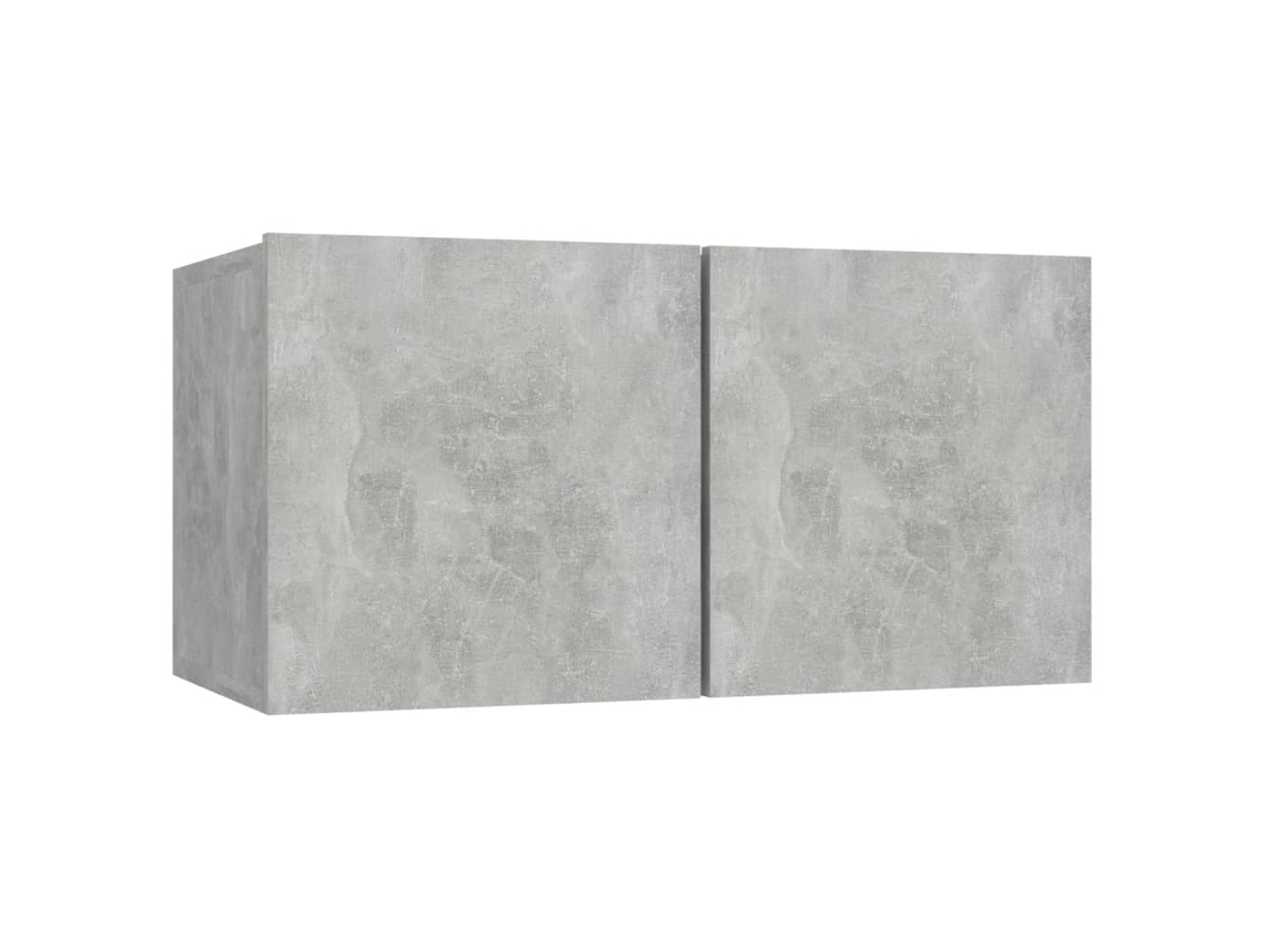 Móvel Tv para Parede 60x30x30 Cm Cinzento Cimento MAISON EXCLUSIVE