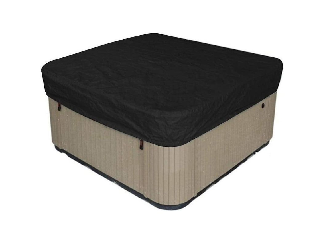 Capa para Banheira de Hidromassagem Externa, 210d Oxford, Impermeável, Resistente Ao Tempo, Universal em Todas as Estações Preto
