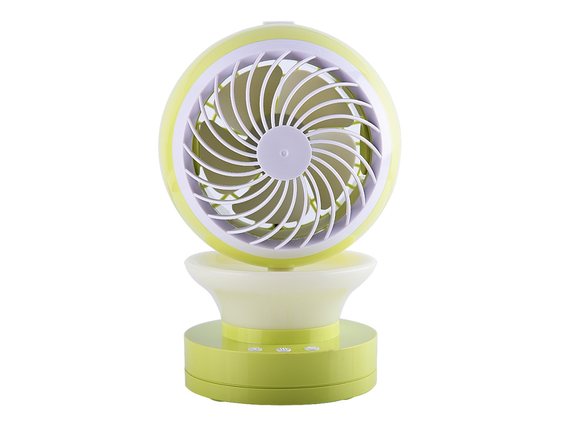 Ventilador Mini LAXISCREED Usb Spray Verde