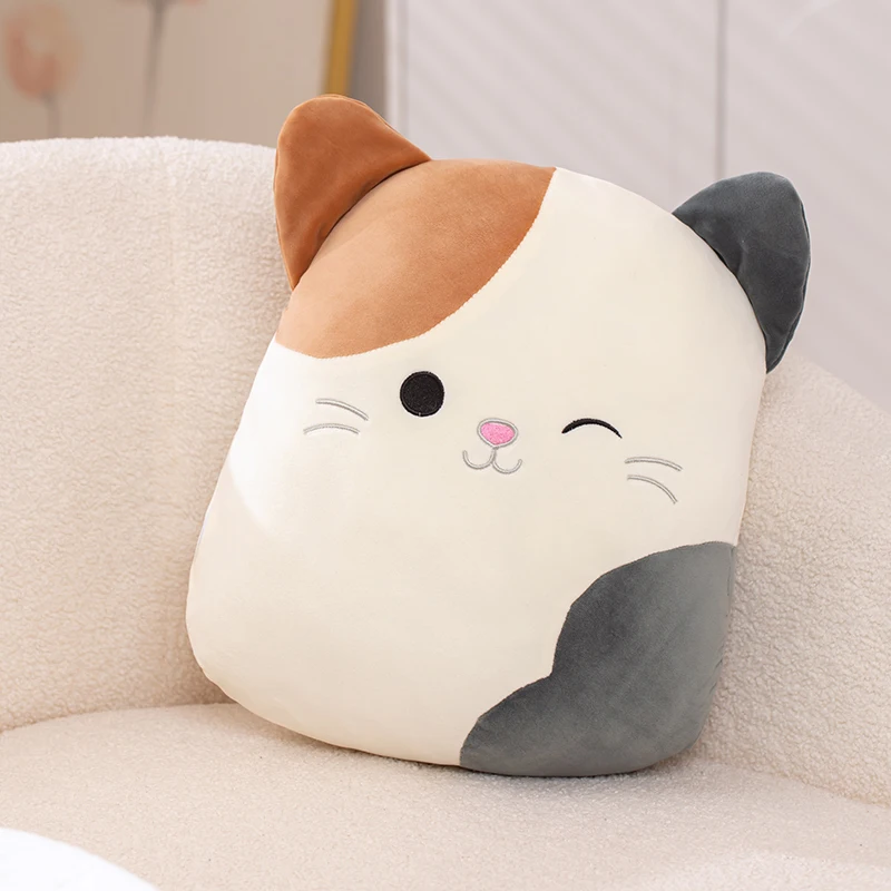 Almofada/almofada de Sofá/almofada Macia para Gato Tricolor Adulto MDUG (25 Cm)