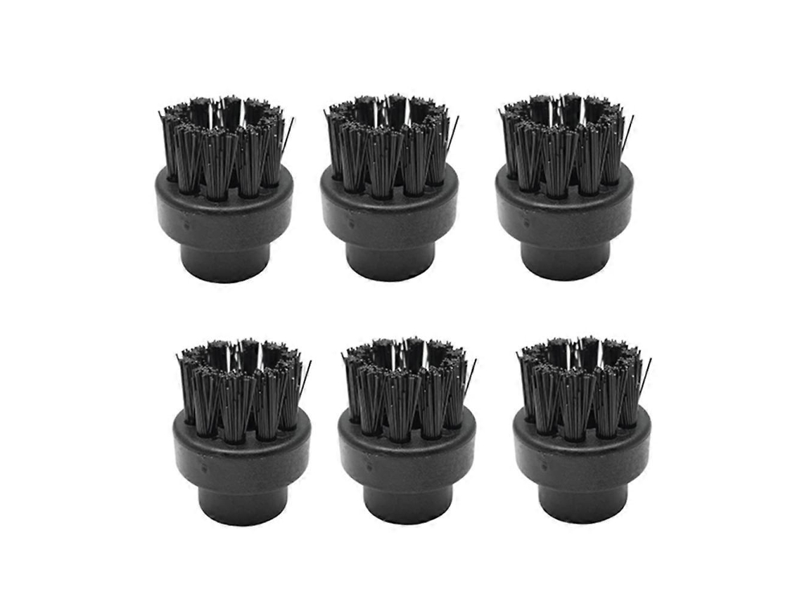 Conjunto De 6 Escovas Pequenas De Nylon Para Acessórios De Bocal De Vapor De Limpadores A Vapor Dupray_glo