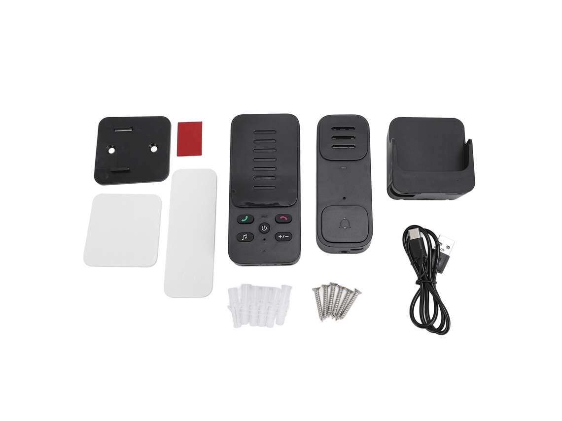 Interfone Campainha Semi Fio Full Duplex com Alcance de 300 Metros Brilvibera_ozo