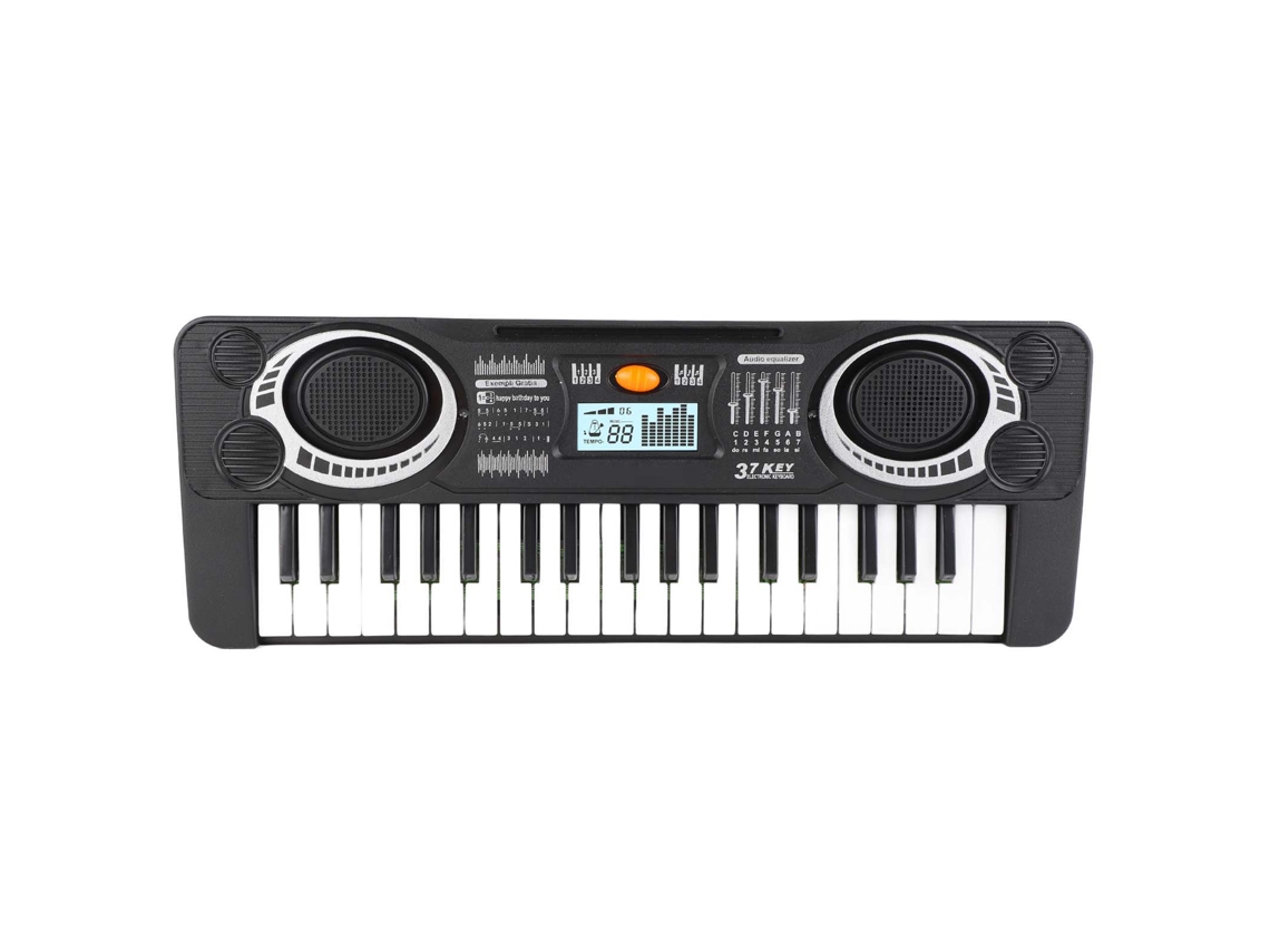Mali brinquedo Teclado Piano Eletrônico 37 Teclas Educação Musical para Crianças