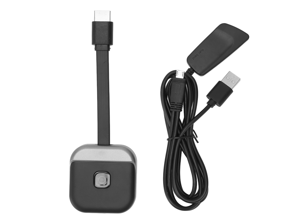 Adaptador Sem Fio De Tela Com Antena 4k 2.4/5ghz Para Laptop Pc Smartphone