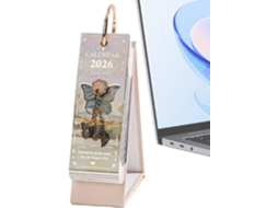 Calendário 2026| Planejador De Mesa Decorativo- Diário Para Escritório, Escola, Sala De Aula E Estúdio