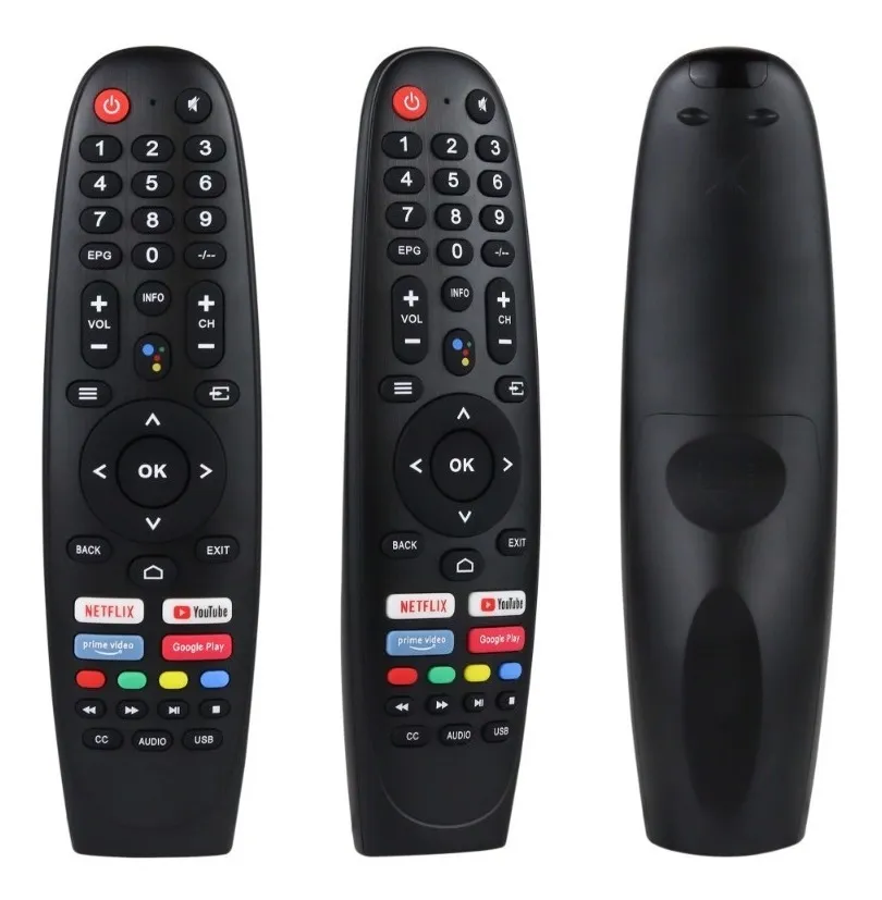 Controle Remoto Led Direto Para Smart Tv Sansui 4k Androidvayotoy