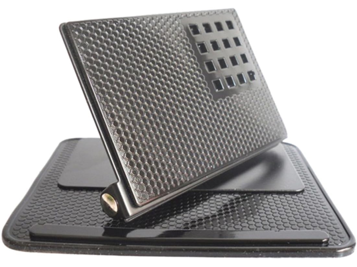 Suporte para celular com rotação de 360° em silicone e ferro