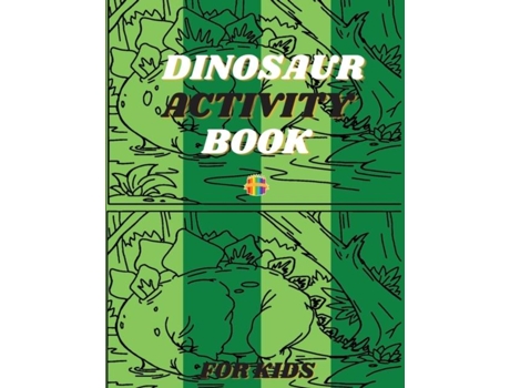 Livro Dinosaur Activity Book Spot The Difference Coloring Book For Toddlers De Jessica Wishmonger (inglês)