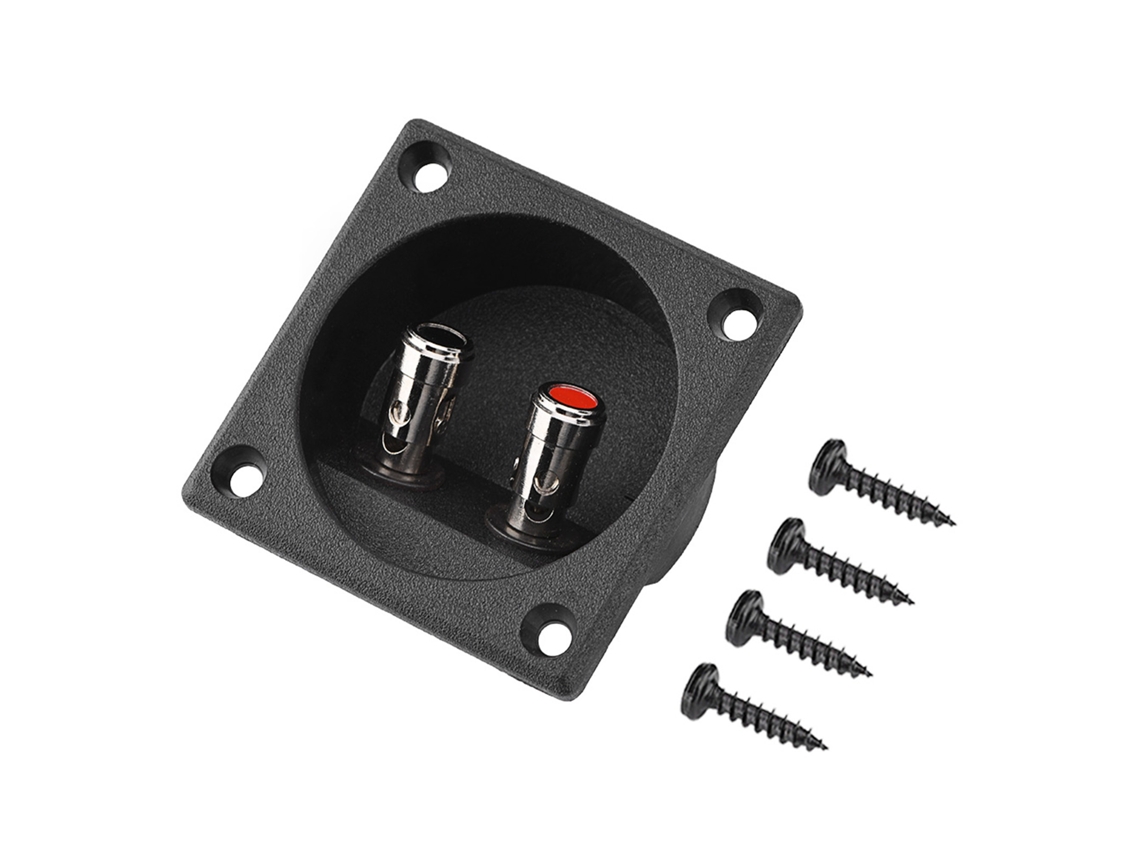 Speedy-caixa De Terminal De Alto-falante Com Pinos De Push Spring Conector De Cabo Componentes Acústicos