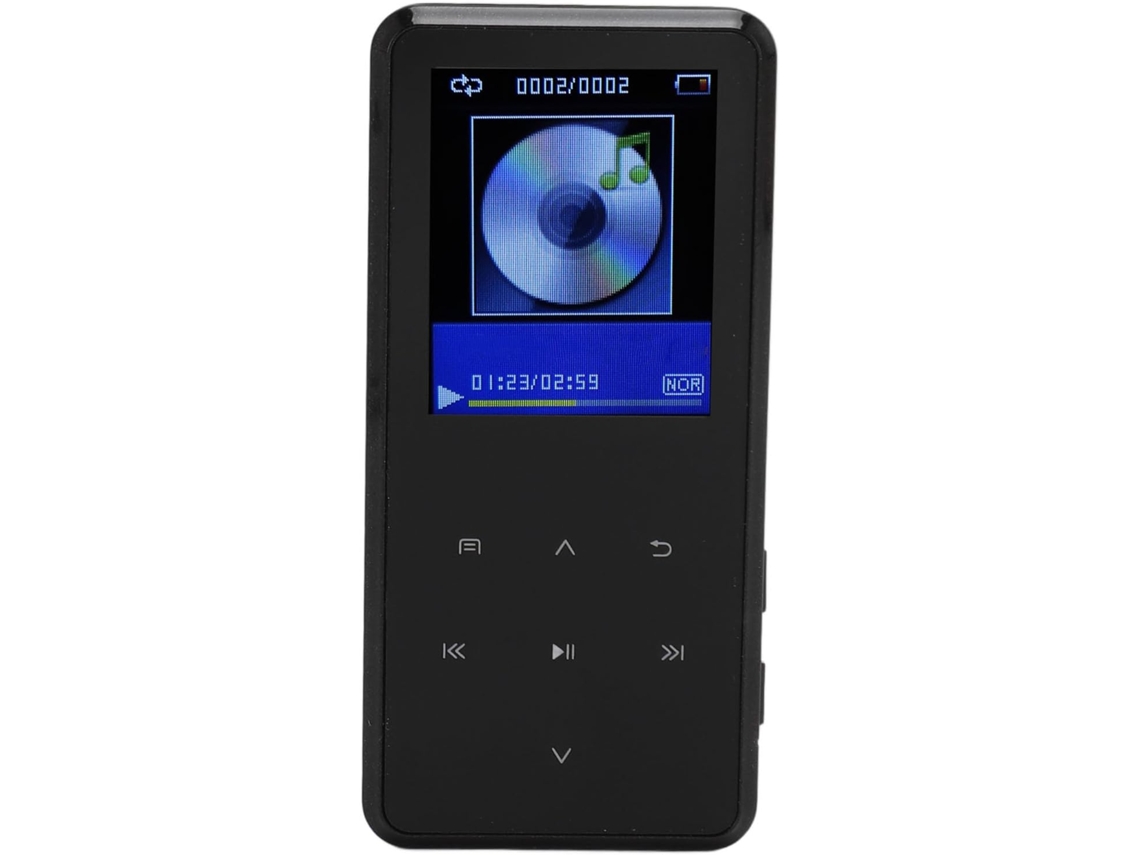 Reprodutor portátil de MP3 e MP4, música com vídeo, e-books, visualizador de fotos, para corrida (8g)
