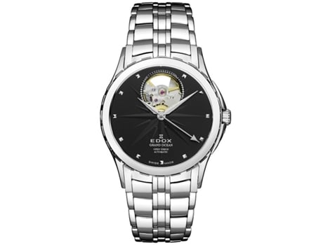 Relógio Edox Swiss® Automatic Grand Ocean Open Heart 85013 3 Nin