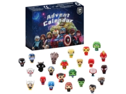 Laxiscreed Calendário De Natal Em Cristal E Argila Para Decoração Festiva De Fim De Ano