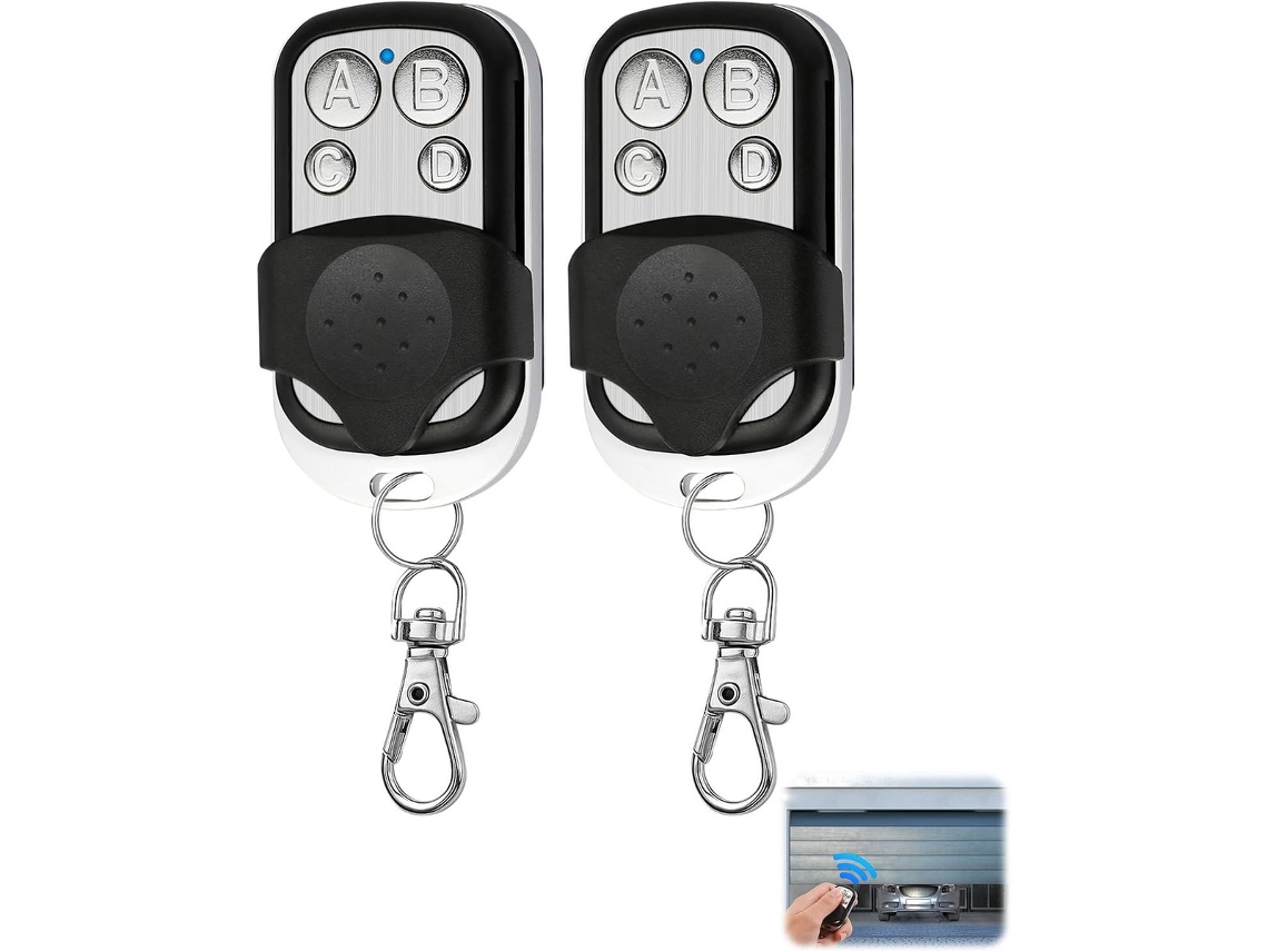 Peças, 433 Mhz, Controle Remoto, Abridor de Porta Garagem, Controle Remoto para Porta de Garagem Carro BRILVIBERA