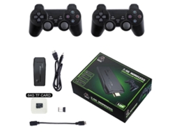 Console de Jogos Retrô Sem Fio 4k com Mais de 20.000 Jogos, Plug And Play, com Controles Sem Fio 2.4g GOKOCO (64g)