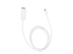 Adaptador Mini DisplayPort para HDMI, 1.8m, Compatível com MacBook Pro/iMac | S/MARCA
