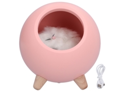 2026 luz Noturna Led Portátil Recarregável Gatito com Toque, Casa de Gato para Dormitório Cute