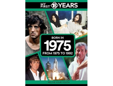 Livro My First 18 Years - Born in 1975 de Tdm Publishing (Inglês - Capa Dura)