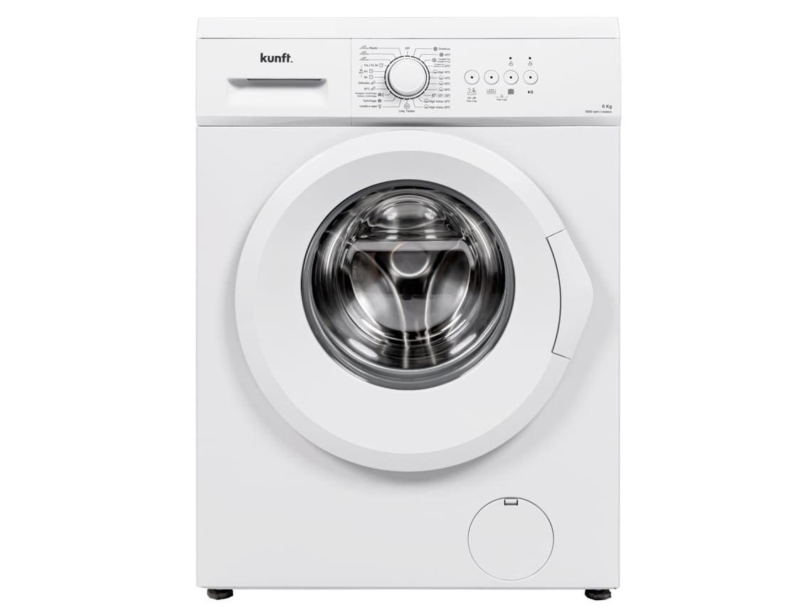 Máquina de Lavar Roupa KUNFT KWM8806 (Outlet Grade B - 6 kg - 1000 rpm - Branco)