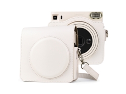 Bolsa De Couro Pu Com Alça Para Câmera Fujifilm Instax Square Sq1 Brilvibera