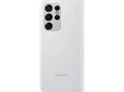 Capa SAMSUNG Galaxy S21 Ultra LED View Cover Cinzento