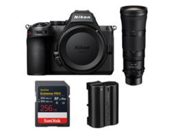 Z5 Ii + 180 600mm F/5.6 6.3 Vr + 1 Sandisk 256gb Extreme Pro Uhs ii Sdxc + Nikon En el15c + Ebook “20 Dicas para Fotos Que Impressionam” NIKON
