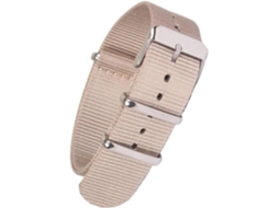 Pulseira de com 22 Mm Nylon Leve Impermeável Fivela Aço Inoxidável Resistente Água Fácil