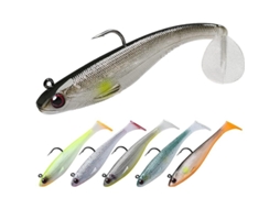 Iscas De Plástico Macio Com Hooks Ultra Afiados Para Pesca Em Água Doce E Salgada