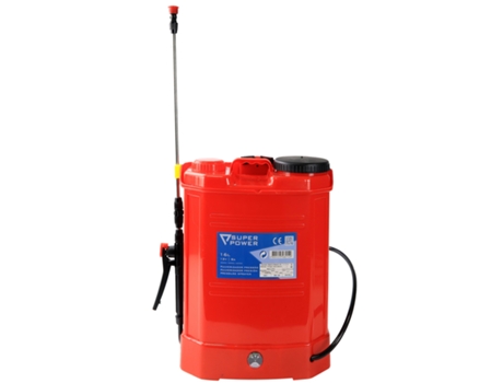 Pulverizador Bateria 16L Mochila Super Power