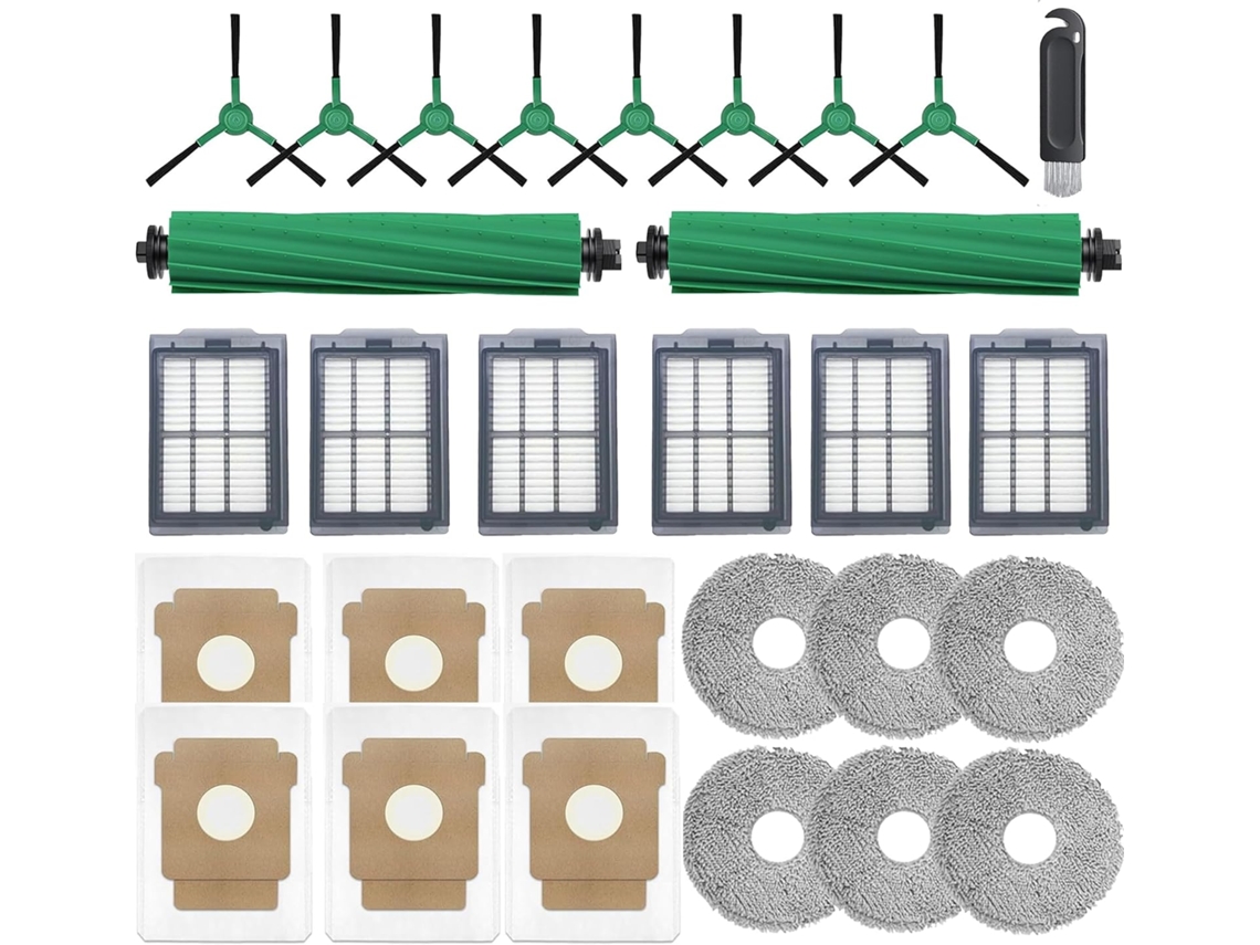 Kit De Substituição Para Irobot Roomba 505/405 Plus Combo Acessórios Para Aspirador Robô (29 Peças) Cuich
