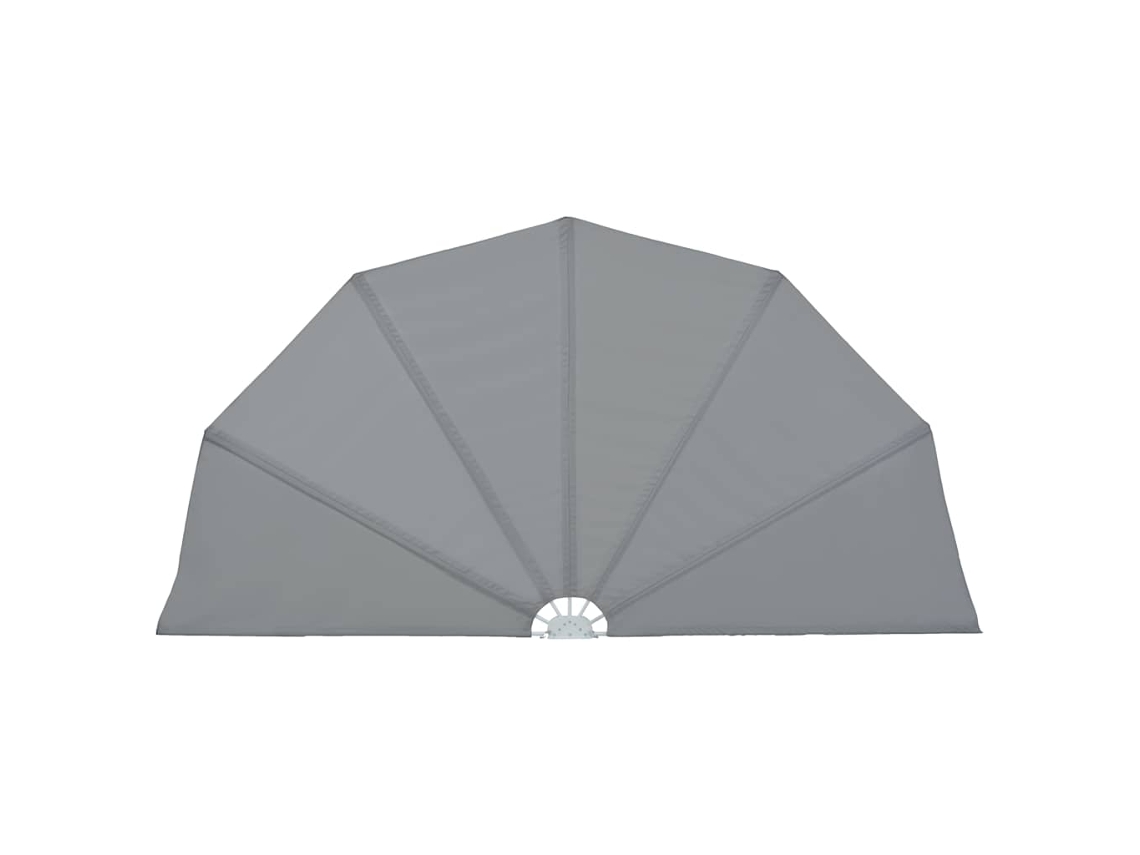 Maison Exclusive - Toldo Lateral Dobrável Para Terraço 200 Cm Cinzento