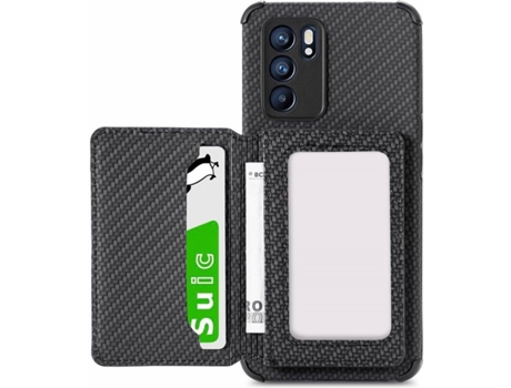 Capa Oppo Reno 6 5G HFS-HOUSE Antichoc Preto