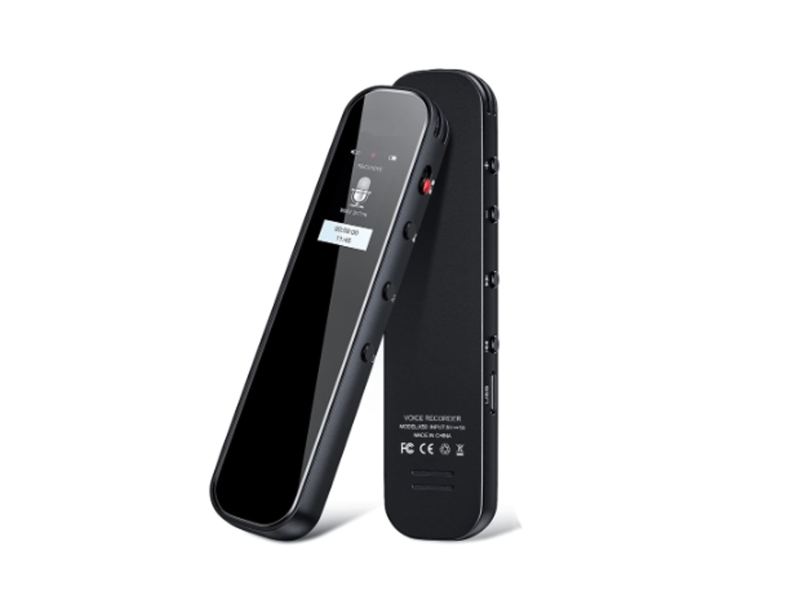 Gravador De Voz 32gb Gravador Digital Ativado Com Função De Reprodução Usb Adequado Para Palestras Reuniões Entrevistas Mini Mp3(preto Yizhood