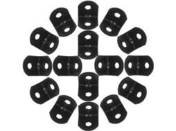 100-suportes De Ferro Em Formato L Para Prateleiras Madeira, Suportes De Parede Para Prateleiras, Preto