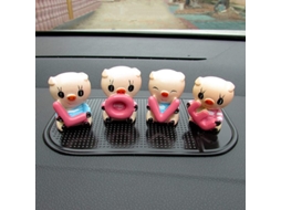 Adorno Para Painel De Carro Cute, Porquinho Love Interior, Decoração De Porco Para Carro, 4 Peças/conjunto