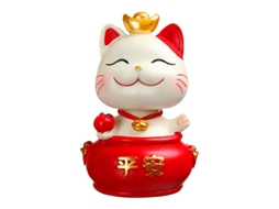 1pcs Estatuetas De Gato Sorte