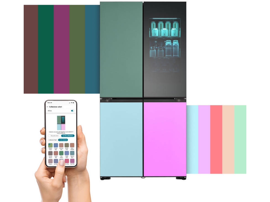 Frigorífico Americano LG GMV960NNME (No Frost - 186.5 cm - 617 L - Multicor)