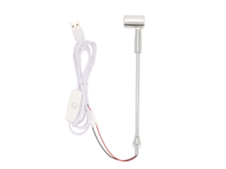 2026 foco Led Pequeño Usb de Aleación de Aluminio Giratorio 180° Ahorro Energético Largo Vida Luz Natural para Arte Joyería Pintura