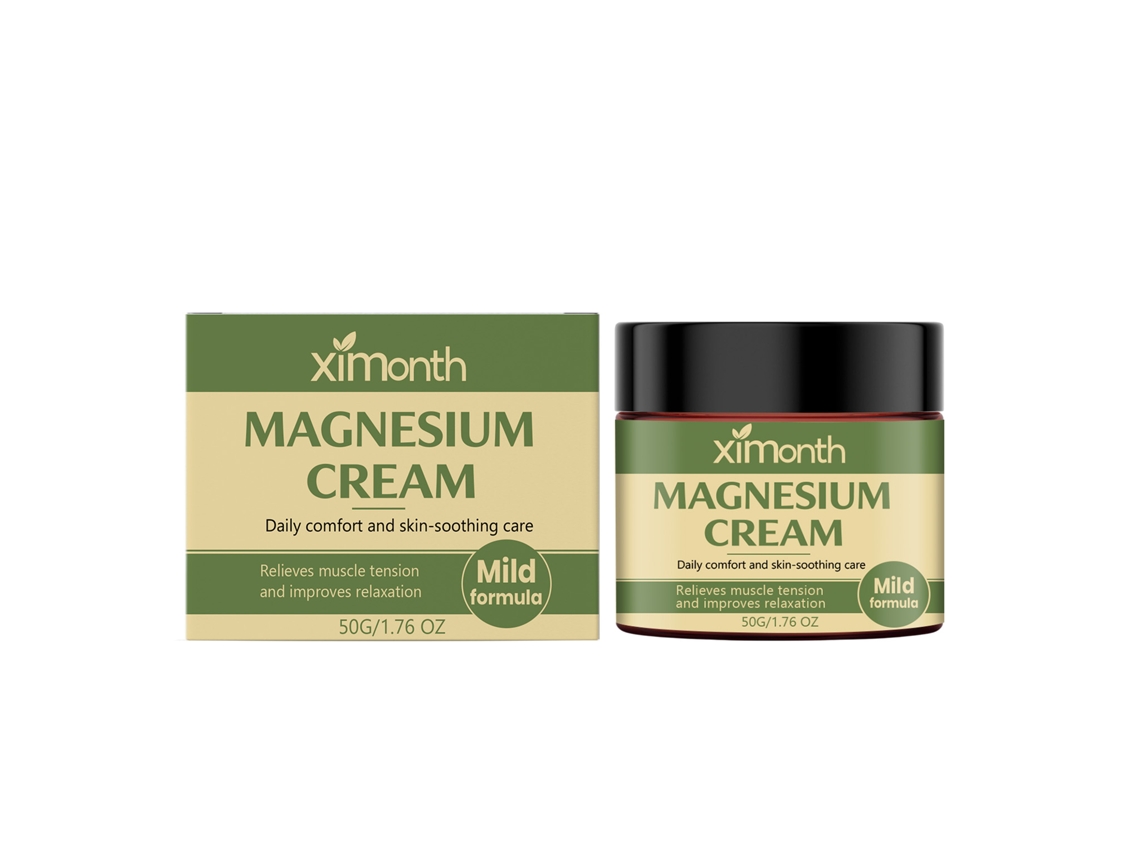 Creme de Magnésio para Pele, Proteção e Nutrição Natural LAXISCREED