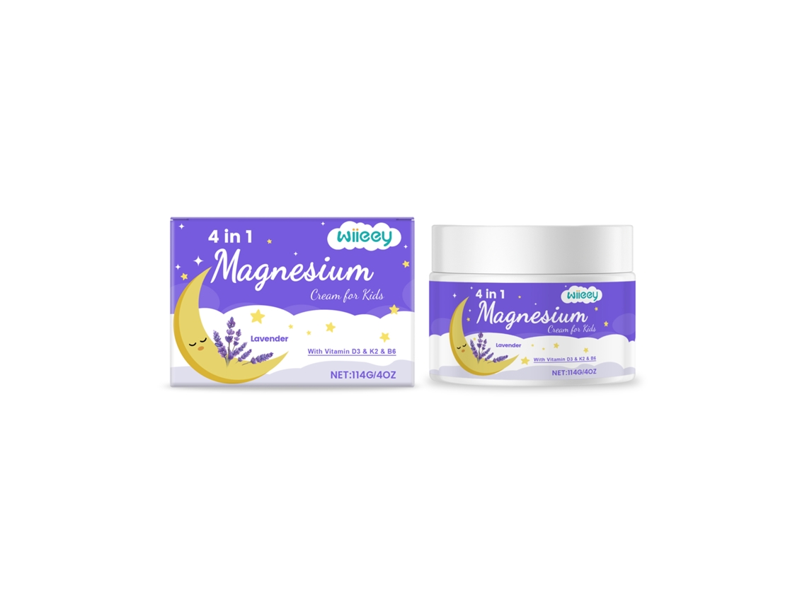 Creme Hidratante Infantil Com Magnésio Para Crianças