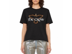 Rockinstone The Crow Movie Flaming Crow Black Adult T-shirt Size:xxxl