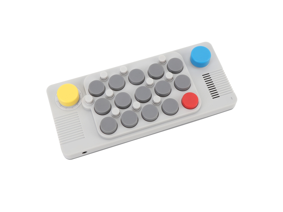 Órgão Elétrico Teclado de Música de Bolso com Teclas de Pixel, Portátil EOOCOO (tune Total Ajustável, 20 Instrumentos Musicais)