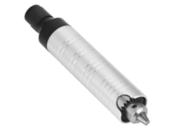 Mandril com cabo em aço inoxidável para retificadora com eixo flexível de 0,3 a 4 mm