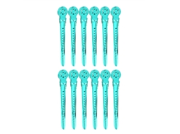 12 Unids/ Caixa Grampos De Cabelo Para Estilo E Secção Em Salão De Beleza Verde