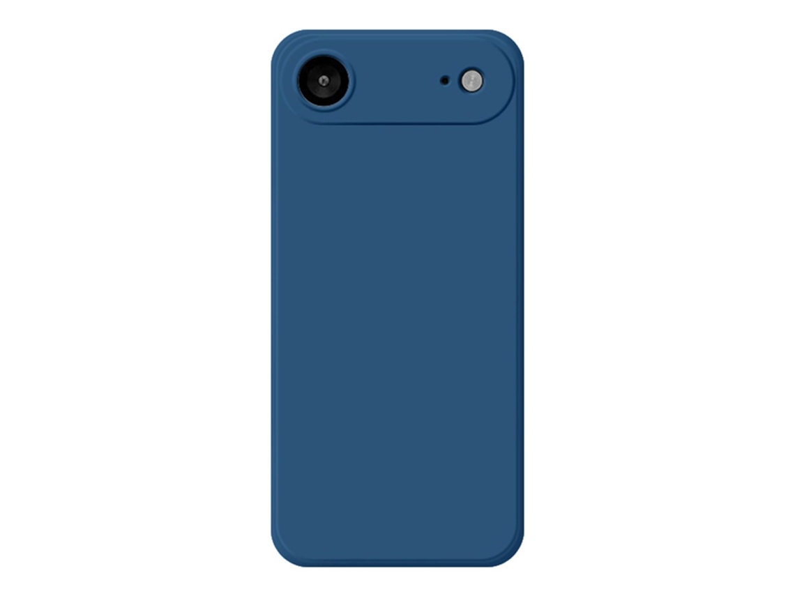 Capa Para Iphone Air Em Tpu Com Bordas Retas - Azul